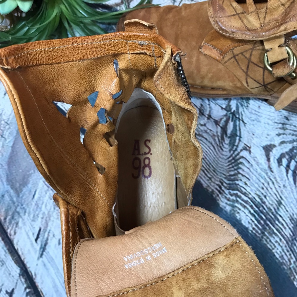 🍀🌸 A.S 98 Nellyn Leather Suede Bootie 🌸🍀 - Picture 14 of 16